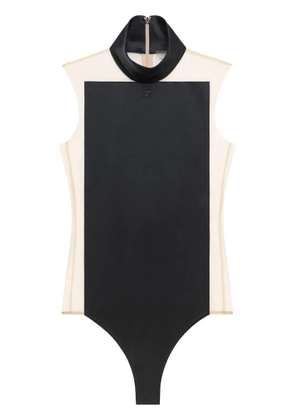 Courrèges Illusion bodysuit - Black