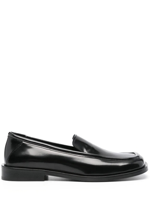 The Attico Micol leather loafers - Black