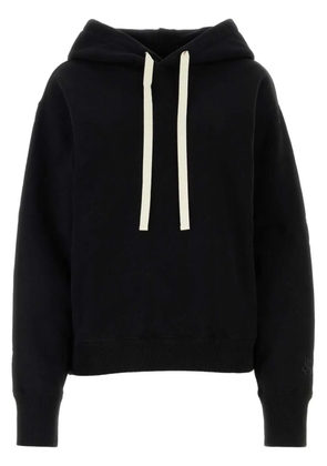 Jil Sander drawstring hoodie - Black