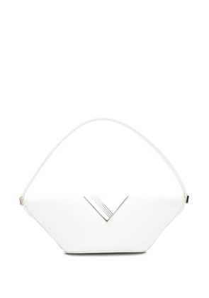 The Attico Piccola leather shoulder bag - White