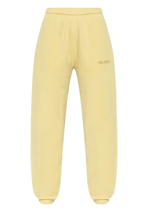 The Attico cotton track pants - Yellow