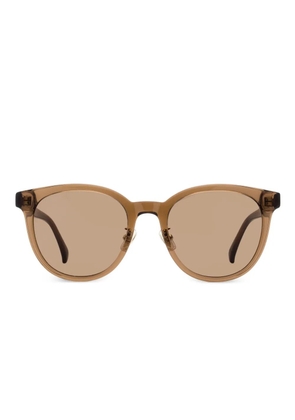 Max Mara Eyewear pantos-frame sunglasses - Brown