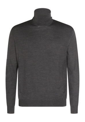 Malo turtleneck wool sweater - Grey