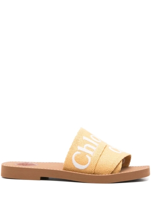 Chloé Woody slides - Yellow