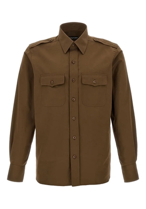 TOM FORD long-sleeve shirt - Green