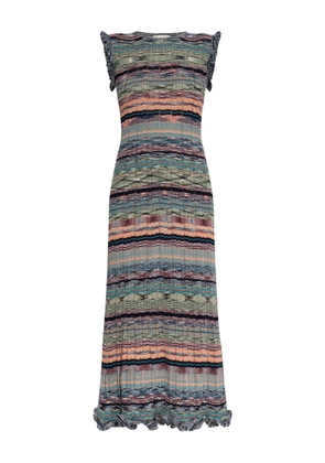 Ulla Johnson striped knitted dress - Green