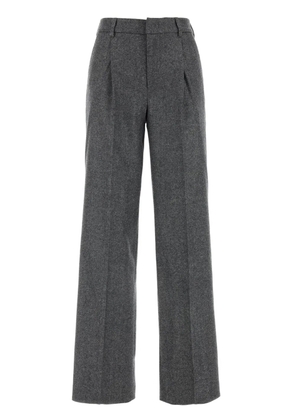 PT Torino Lola pleat-detail tailored trousers - Grey