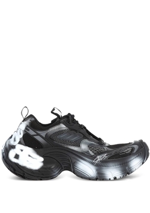 Balenciaga 6XL panelled sneakers - Black