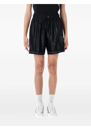 Nike logo-embroidered shorts - Black