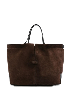 Tod's Di Bag Folio leather tote bag - Brown