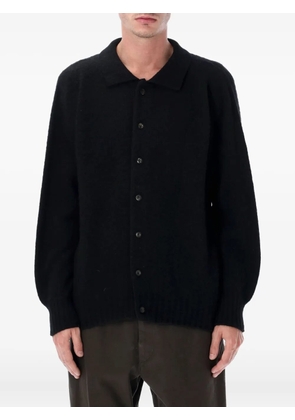 Howlin' polo-collar buttoned cardigan - Black