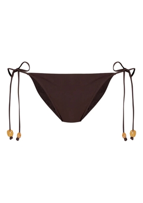 Tory Burch jersey bikini bottom - Brown