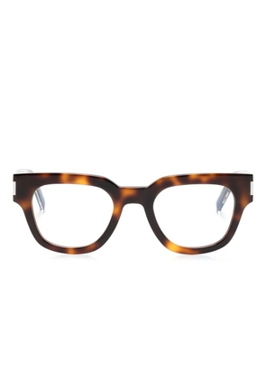 Saint Laurent Eyewear SL 661 round-frame glasses - Brown