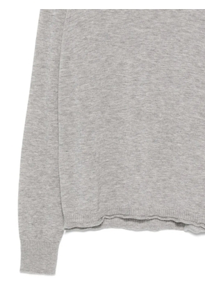 120% Lino roll-neck sweater - Grey