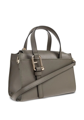 Furla Nuvola S leather tote bag - Brown