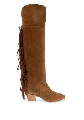 Casadei 50mm Beat boots - Brown