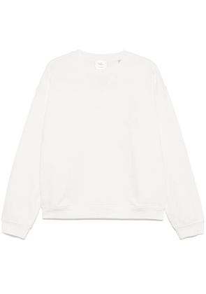 FRAME logo-embroidered sweatshirt - White