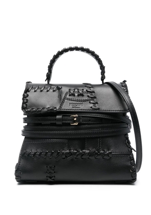 Moschino leather tote bag - Black