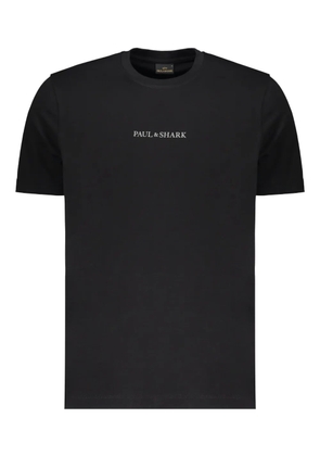 Paul & Shark logo-print T-shirt - Black