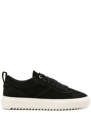 Represent suede lace-up sneakers - Black