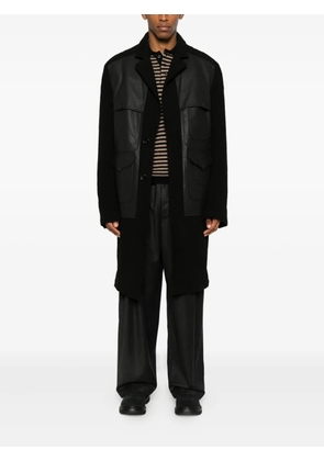 Junya Watanabe MAN x Filson panelled coat - Black