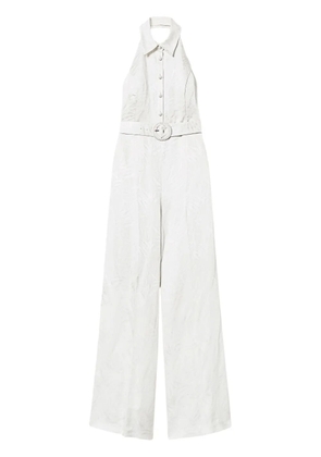 TWINSET halterneck jumpsuit - White