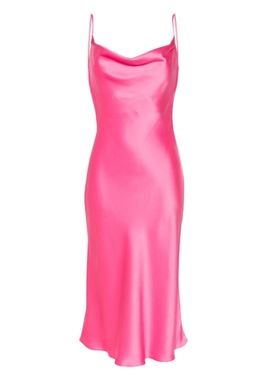 Stella McCartney cowl-neck midi slip dress - Pink