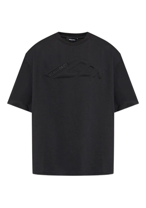 DSQUARED2 Icon logo-embroidered T-shirt - Black