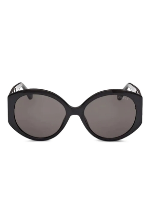 GUESS EYEWEAR round-frame sunglasses - Black