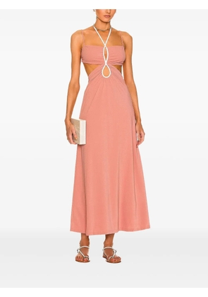 Johanna Ortiz bambuco Viejo midi dress - Pink