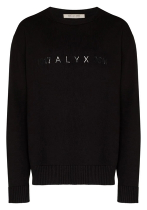 1017 ALYX 9SM logo-print long-sleeve sweatshirt - Black