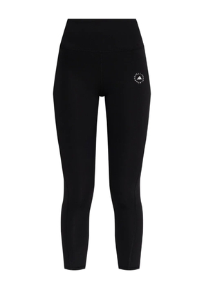 adidas by Stella McCartney x Stella McCartney logo-embellished leggings - Black