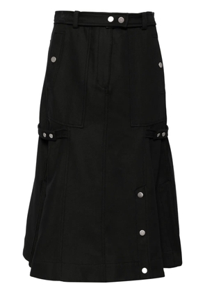 3.1 Phillip Lim godet utility skirt - Black