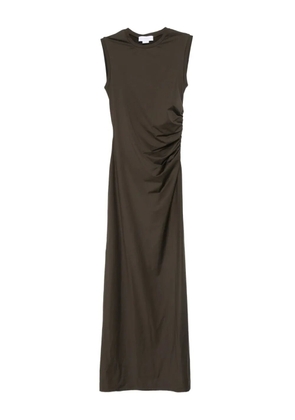 Stella McCartney ruched-detail maxi dress - Green