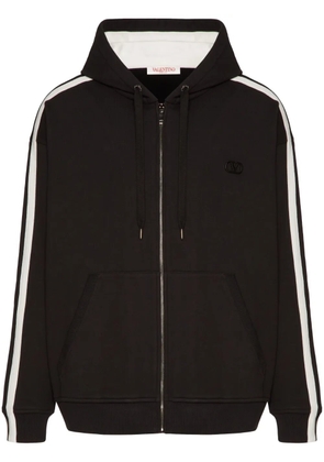 Valentino Garavani VLogo Signature zip-up hoodie - Black