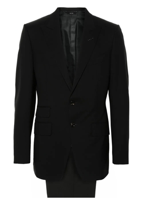 TOM FORD single-breasted wool suit - Black