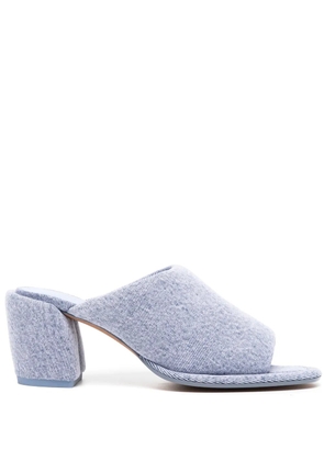 3.1 Phillip Lim Naomi Pillow 70mm denim sandals - Blue