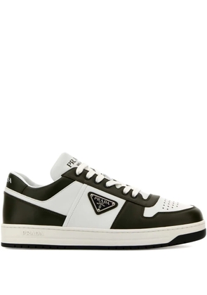 Prada Downtown leather sneakers - Black