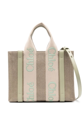 Chloé small Woody tote bag - Neutrals