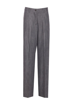 LIU JO pleated trousers - Grey