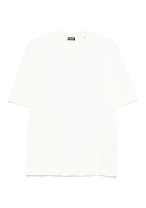 Zegna cotton-blend T-shirt - Neutrals