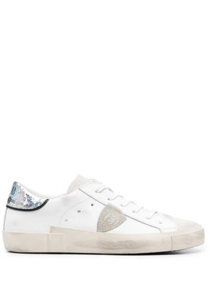 Philippe Model Paris Prsx low-top leather sneakers - White