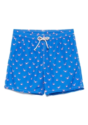 MC2 Saint Barth graphic-print swim shorts - Blue
