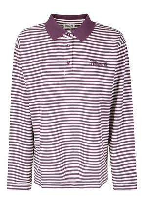 Baum Und Pferdgarten stripe polo top - Purple