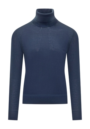 TOM FORD turtleneck sweater - Blue