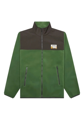 Human Made fleece panelled jacket - Green