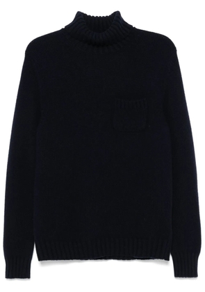 Fedeli turtleneck sweater - Blue