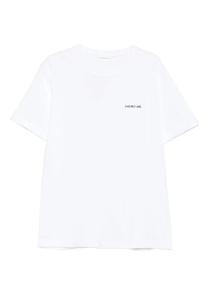 Helmut Lang logo-print T-shirt - White