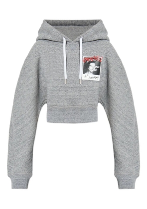 DSQUARED2 graphic-print hoodie - Grey