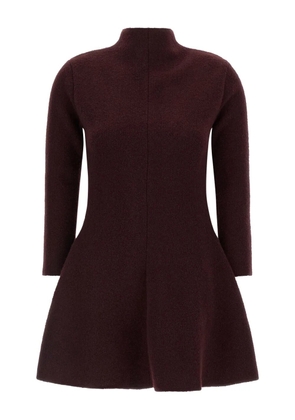 Magda Butrym turtleneck flared day dress